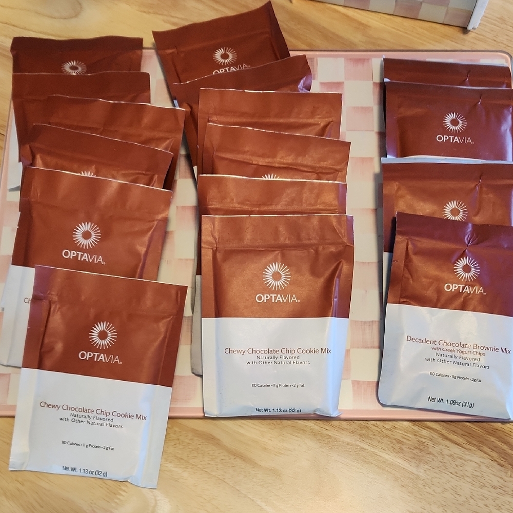 Optavia Chewy Chocolate Chip Cookie & Brownie Mix (16)